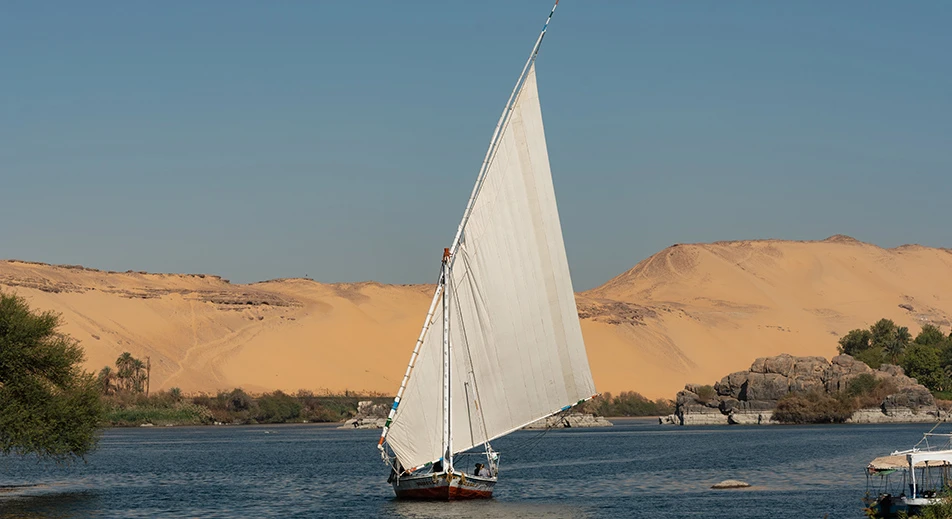 Promenade en felouque autour de l'Île Elephantine