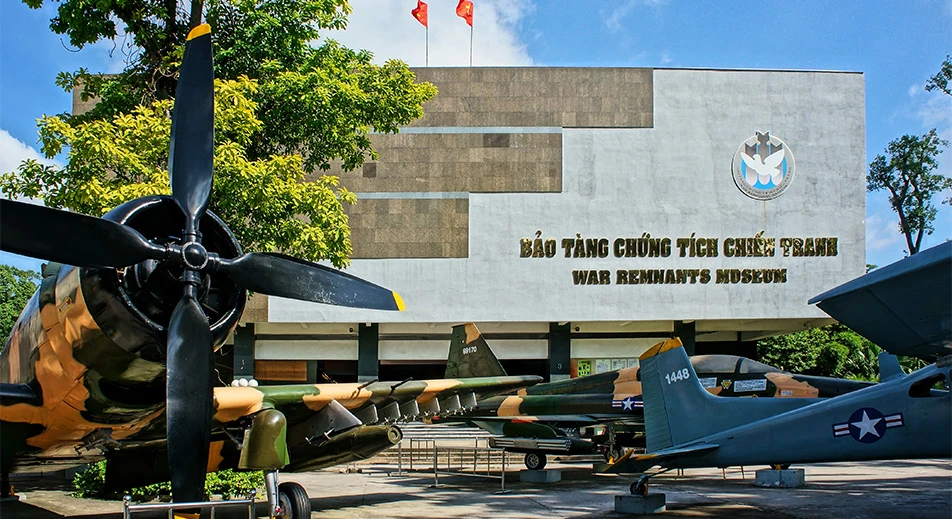 Visite du musée des vestiges de la guerre de Ho Chi Minh