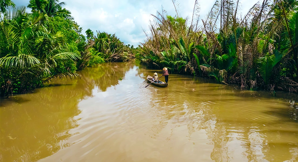Excursion en sampan