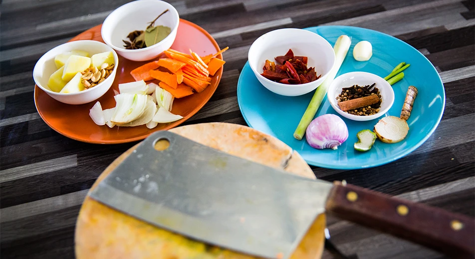 Cours de cuisine avec un chef local