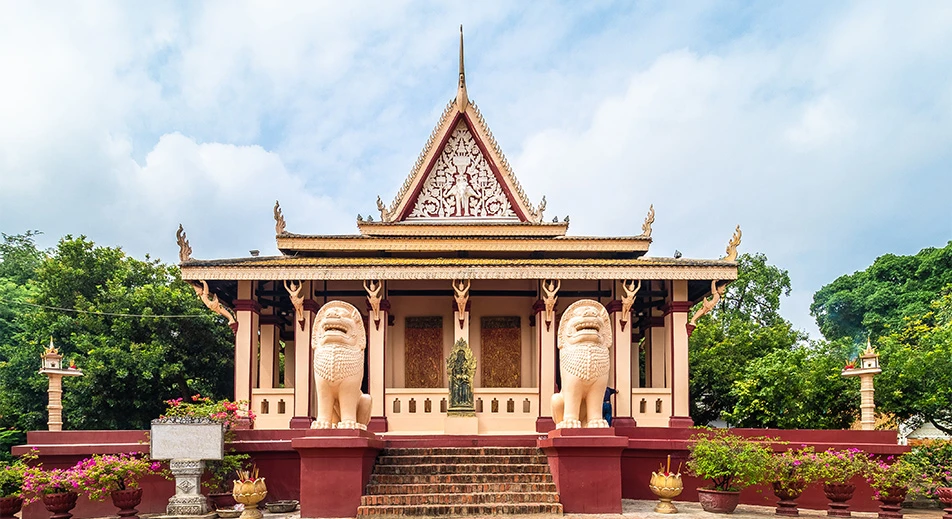Visite de la pagode Wat Phnom