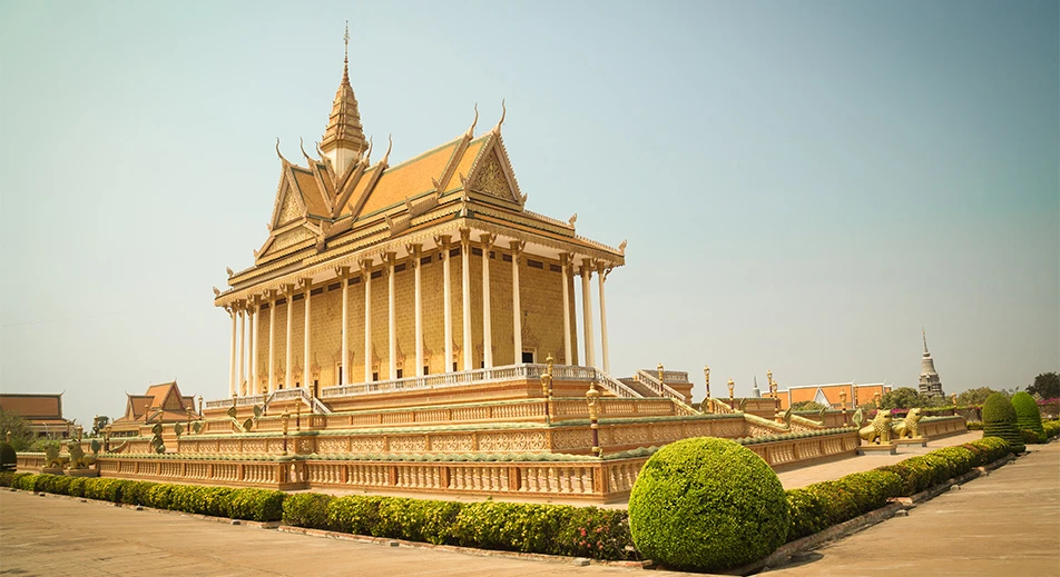 Visite de la pagode Vipassana Dhura