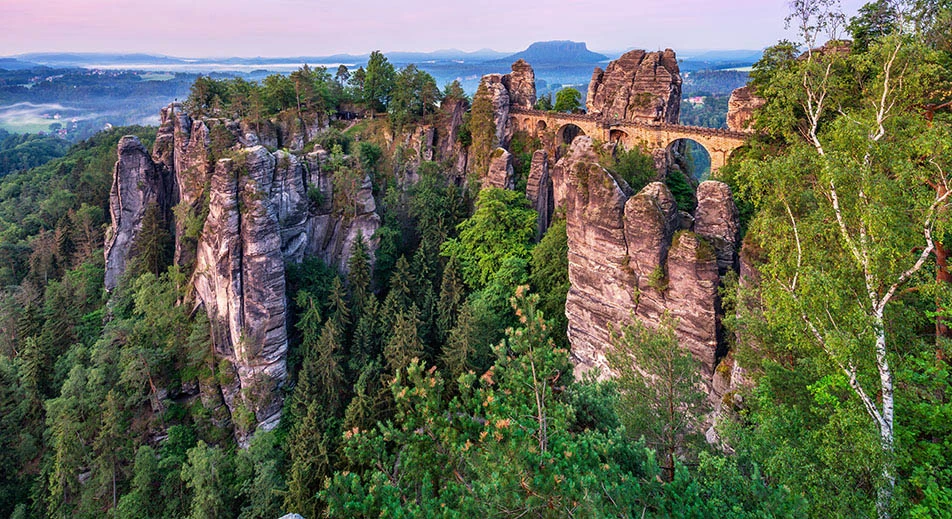 Visite en Suisse Saxonne : Montañas de arenisca del Elba