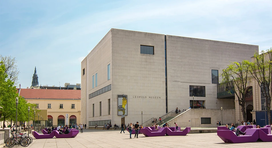 Besuch des Leopold-Museums