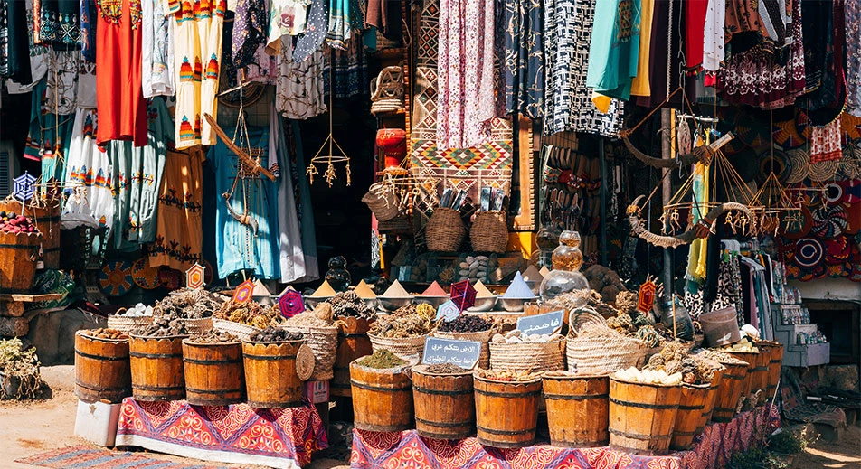 Visite du marché d'Assouan