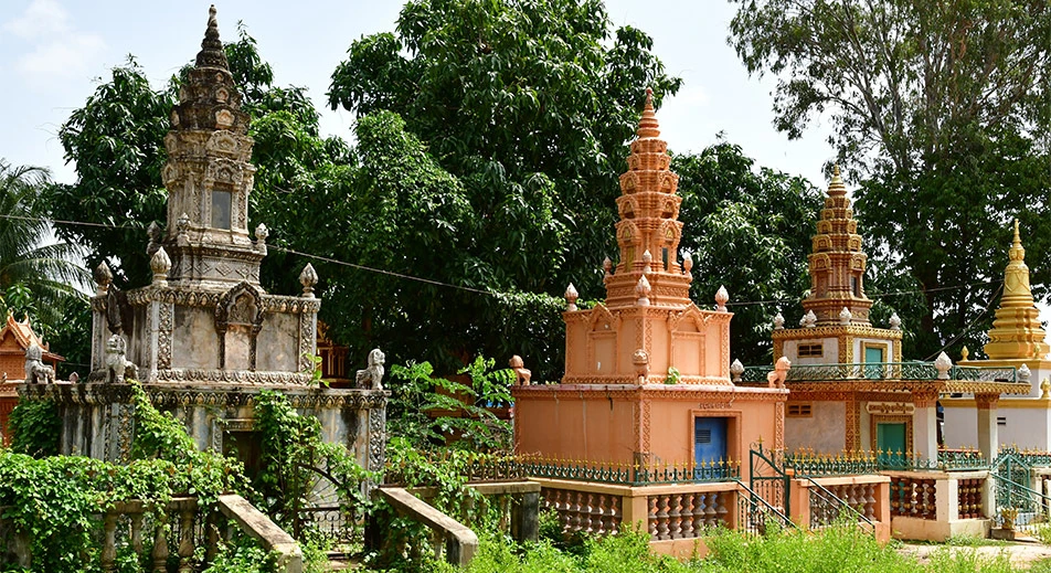 Visita a pie al pueblo de Koh Chen