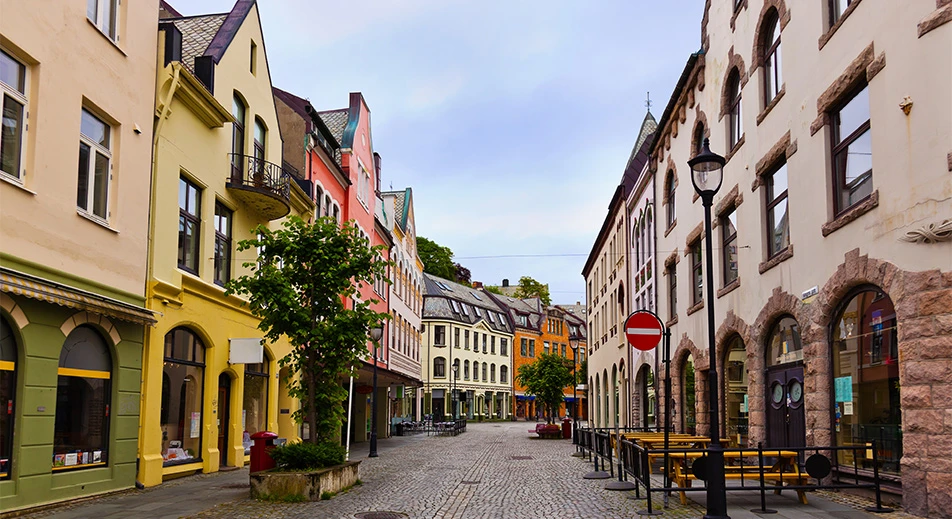 Découverte de la ville d'Alesund