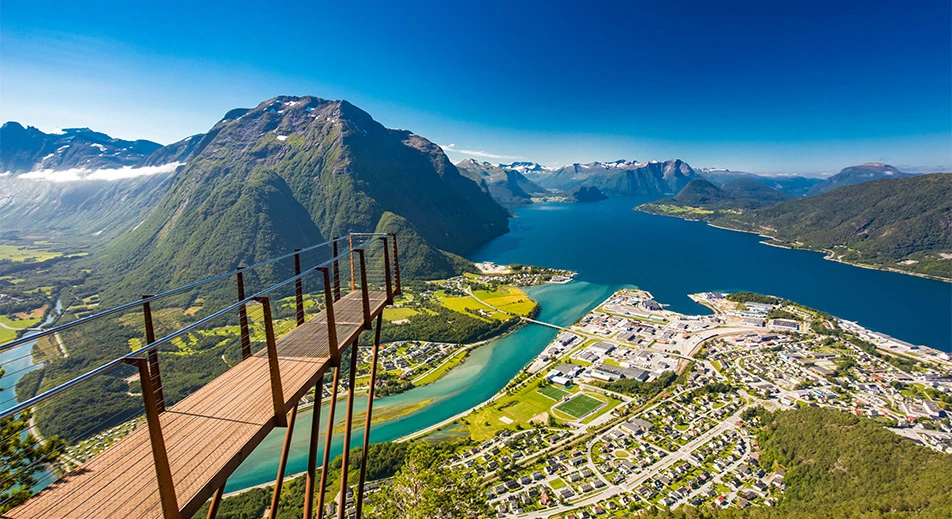 Besuch in Andalsnes