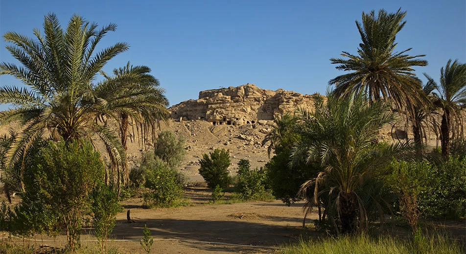 Visit of the city of El Kab