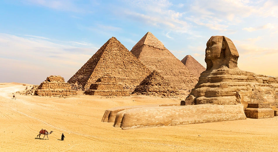 Visite des pyramides de Gizeh