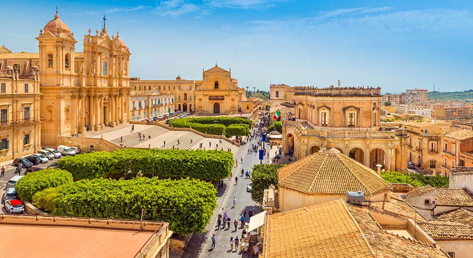Visite à Noto