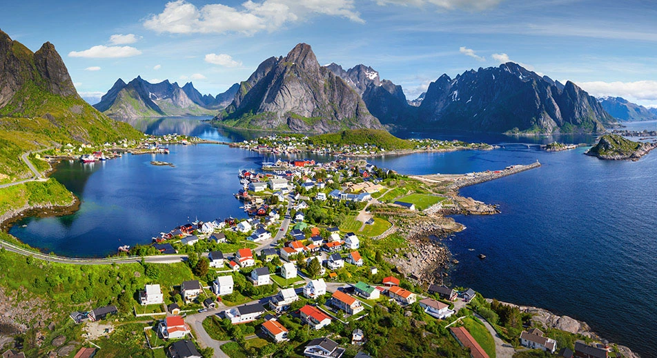 Paesaggio della Regina e delle Lofoten