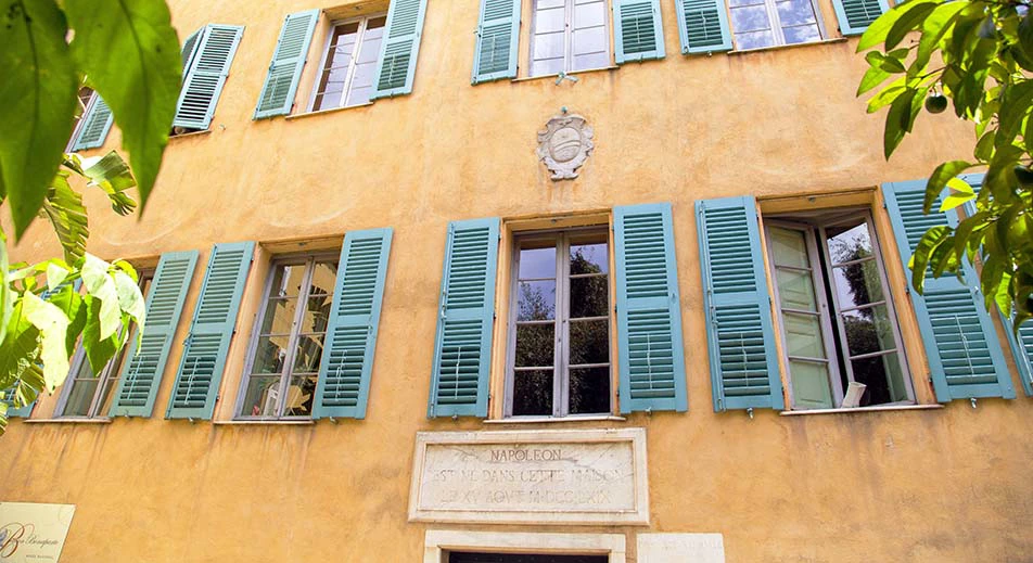 Visite du musée national de la maison de Napoléon à Ajaccio