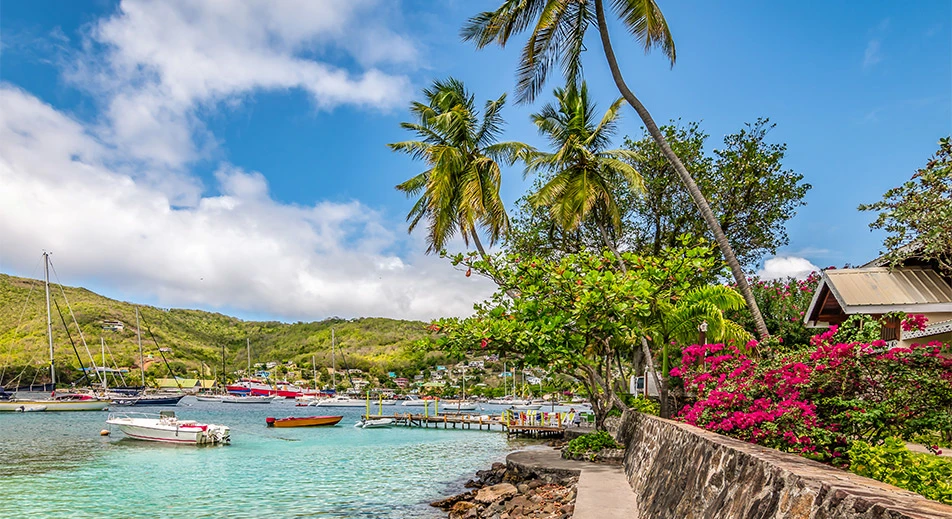 Découverte de l'île de Bequia en taxi local