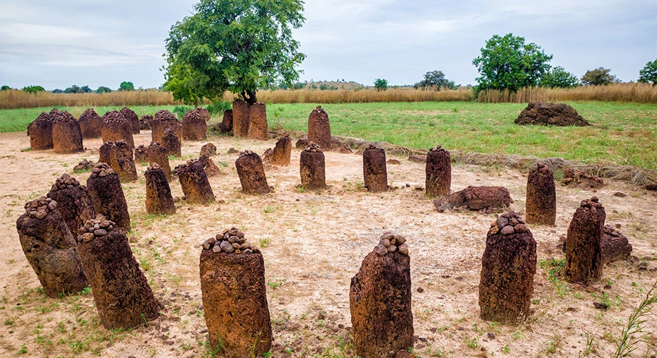 Visite des cercles de pierres à Wassu