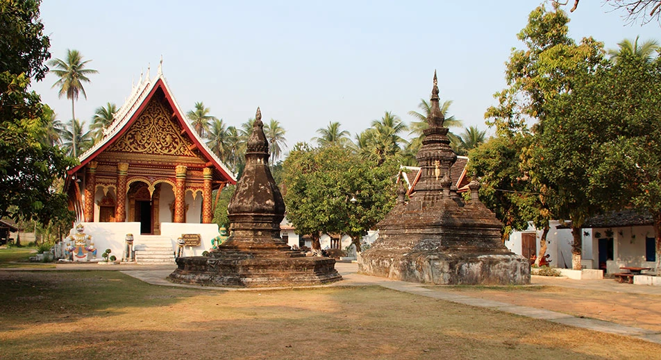 Visite du temple de Wat Aham