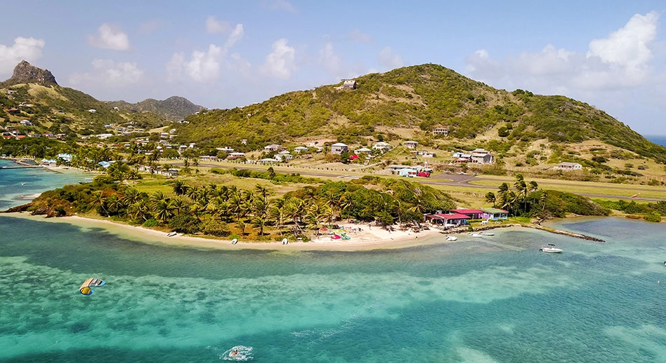 Farniente and barbecue on Mayreau Island