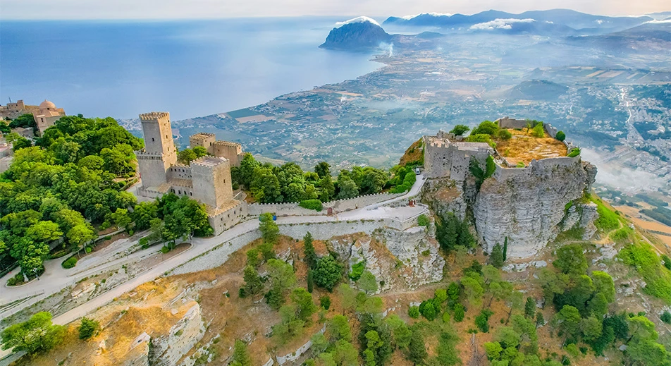 Visite de la ville médiévale d'Erice
