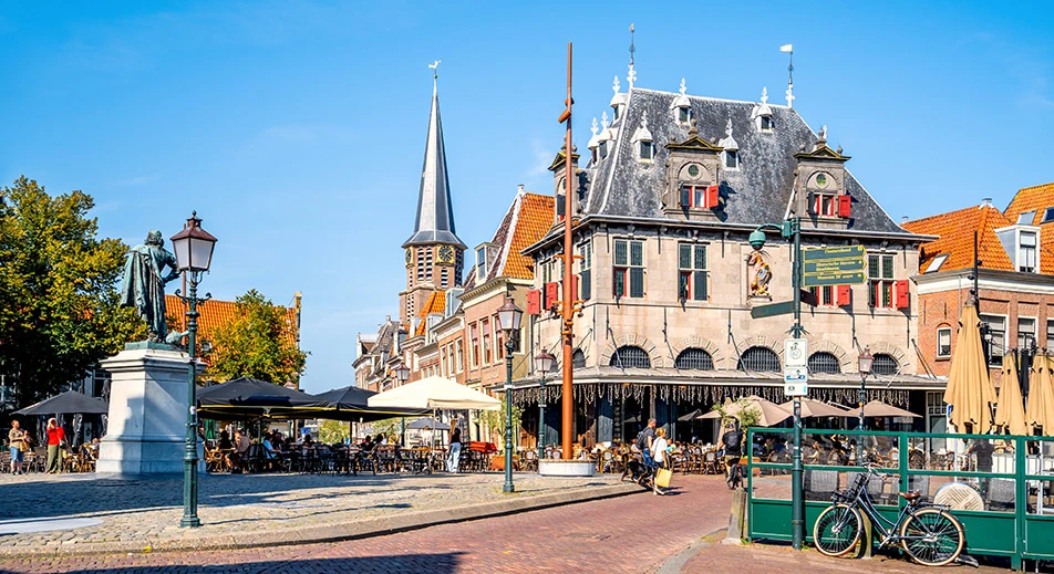Balade à vélo sur les polders à Hoorn