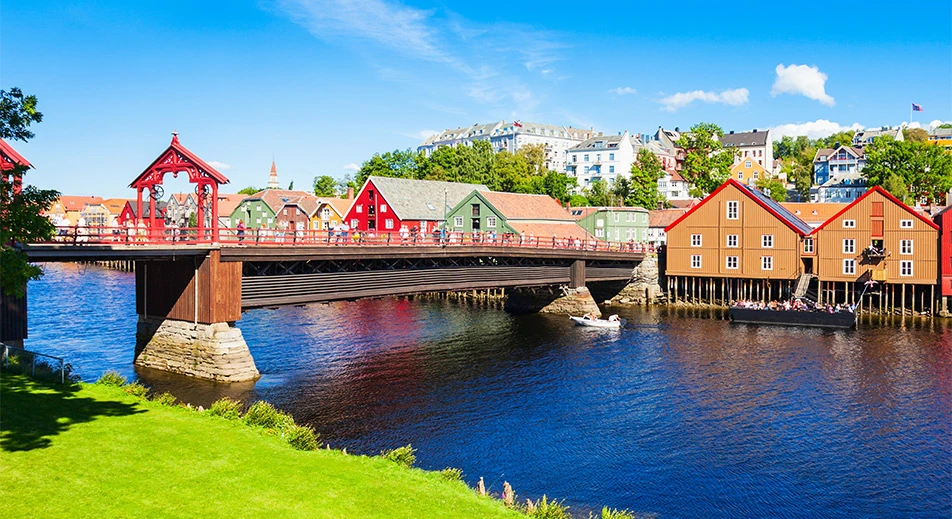 Promenade historique à Trondheim