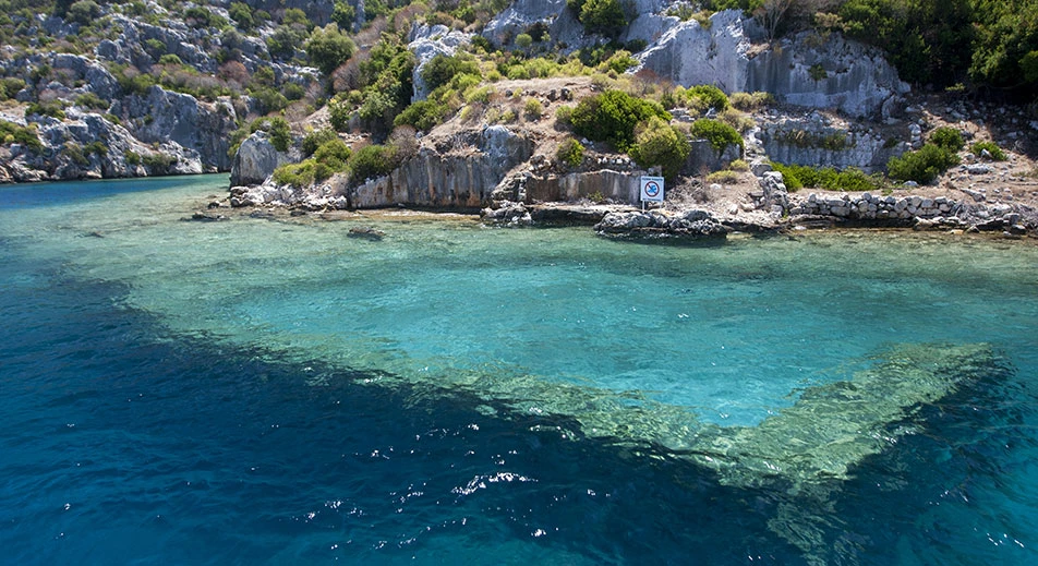 Découverte de la cité engloutie de Kekova