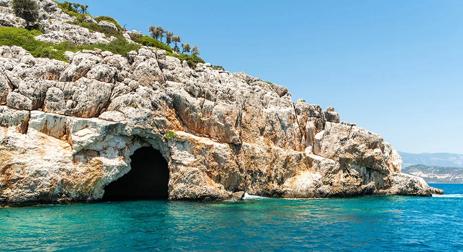 Visite de la grotte des pirates