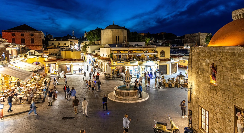 Nuit grecque à Rhodes