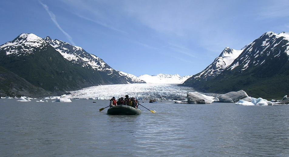 Rafting dans la réserve des pygargues à tête blanche de Chilkat