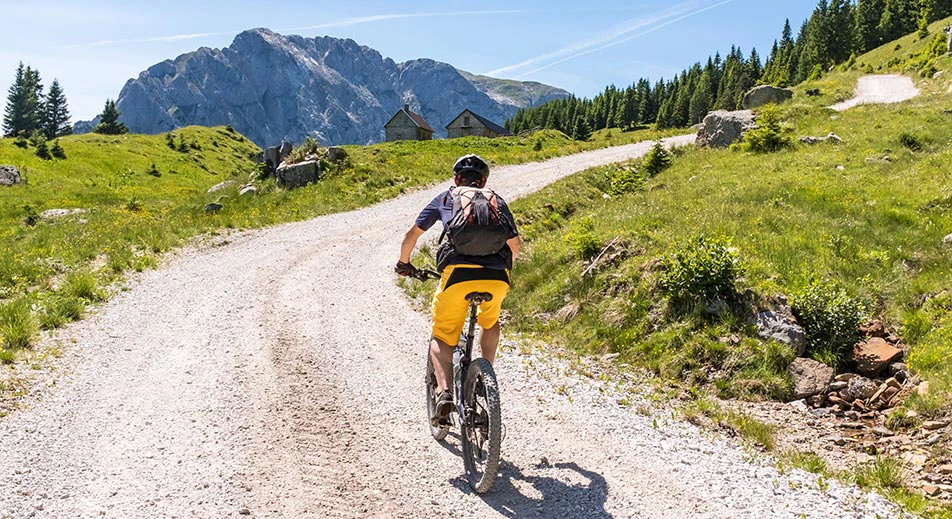 Excursion à vélo dans les fjords glaciaires