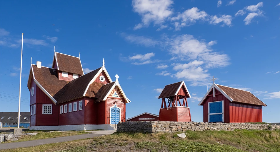 Chant dans l’église de Qeqertarsuaq