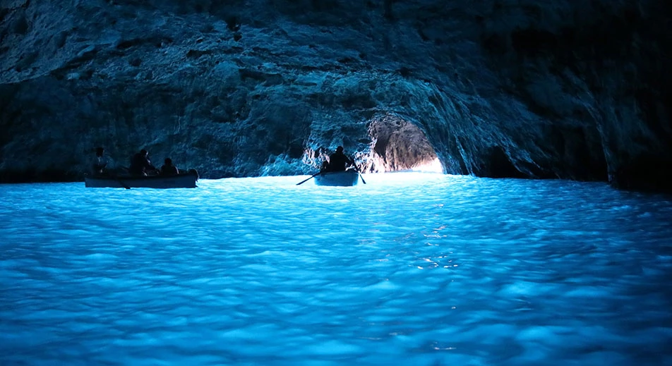 Visite de la Grotte Bleue