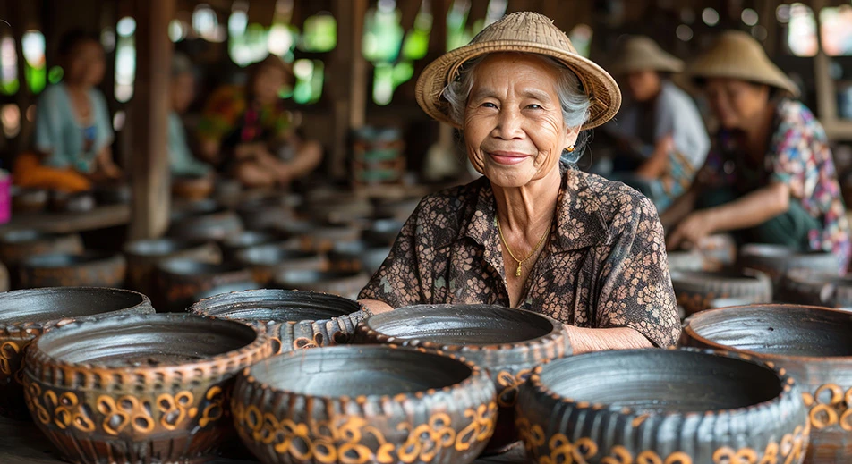 Ban Chan, pottery village