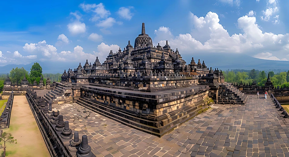 Le site de Borobudur