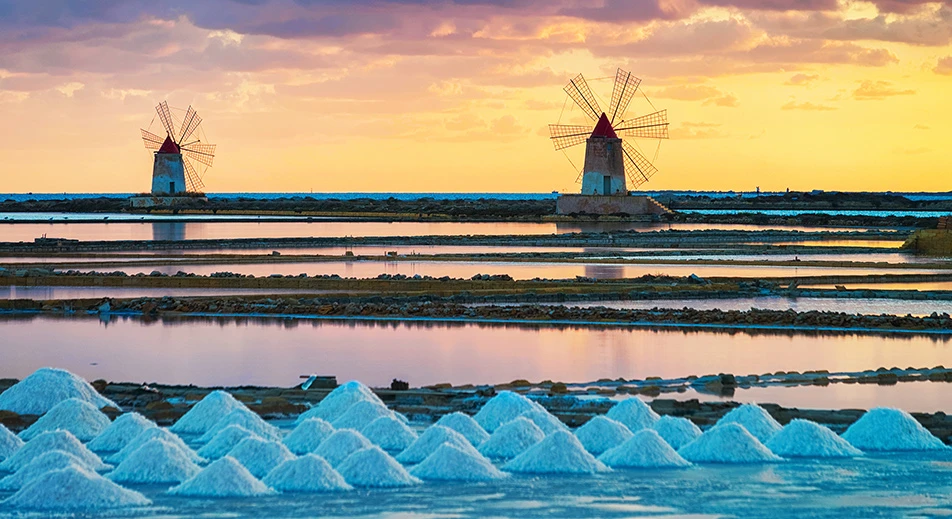 Trapani et sa réserve naturelle des salines
