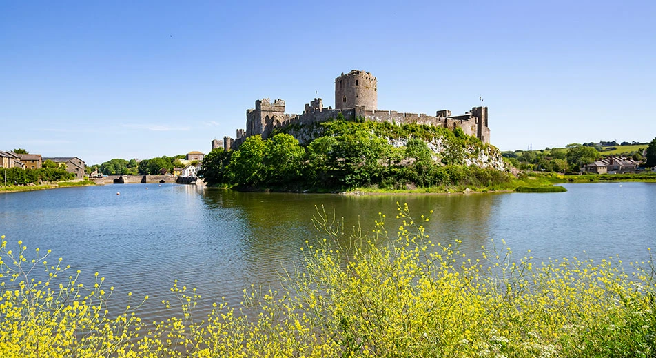 Le château médiéval de Pembroke