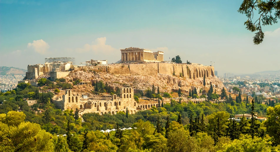 Découverte d'Athènes et l’Acropole