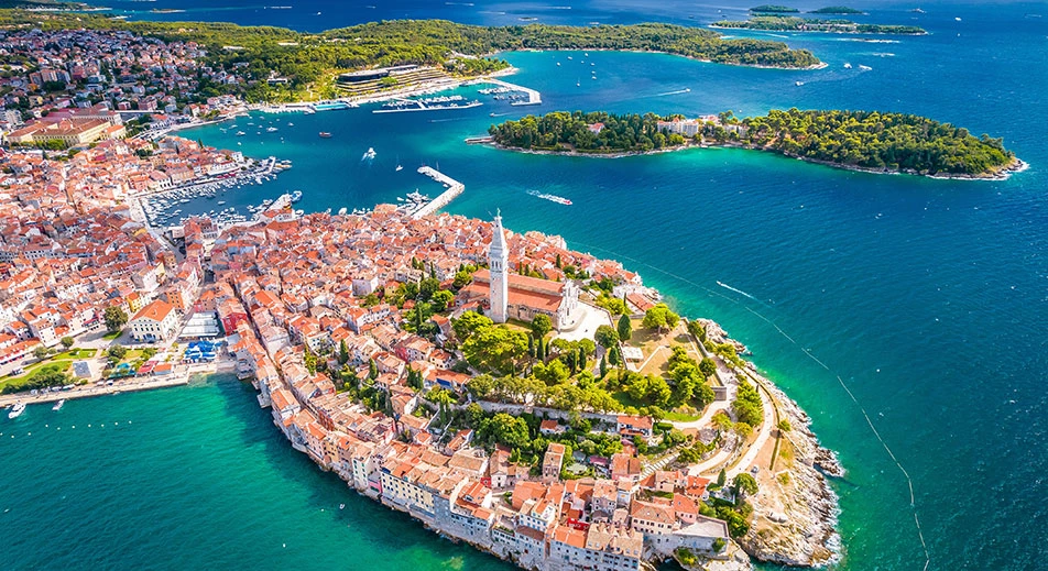 Découverte de la ville romantique de Rovinj