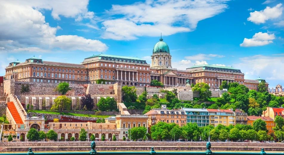 Randonnée sur la colline du château de Budapest