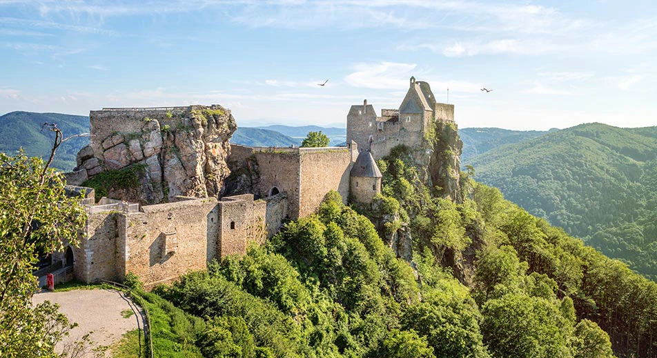 Randonnée à la forteresse de Dürnstein