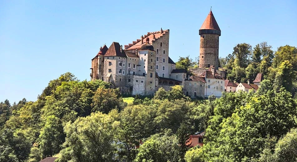 Besuch von Burg Clam und Weinprobe