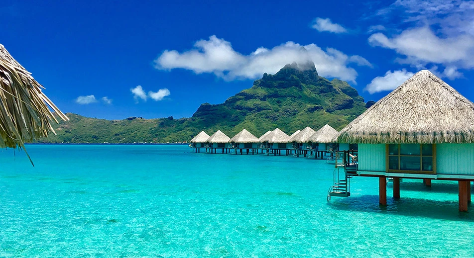 Eine Nacht in Bora Bora