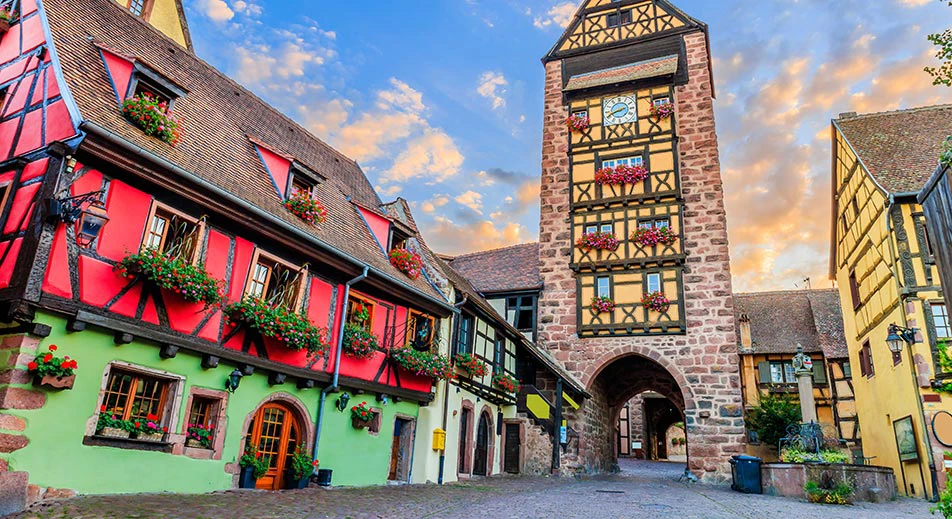Excursion à Riquewihr et dégustation de vin