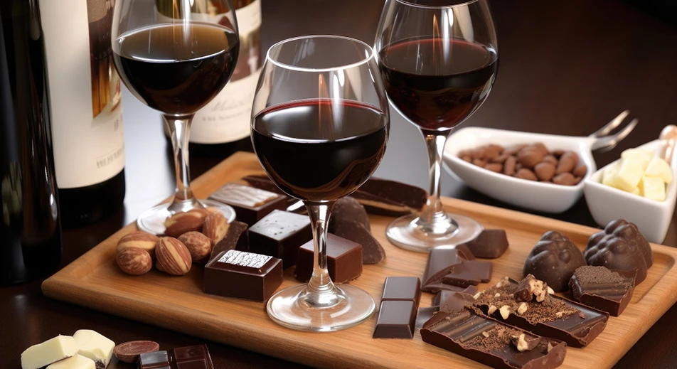 Dégustation de vin et chocolat à Vienne