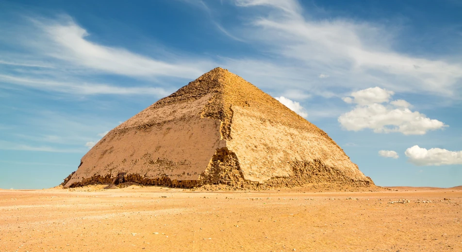 Visite de la pyramide de Dahshur