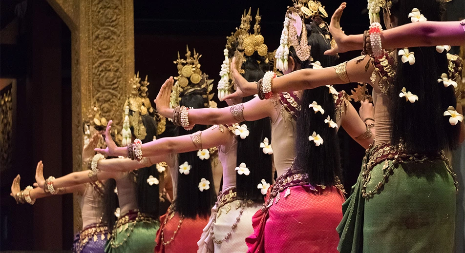 Spectacle de danse Apsara khmère