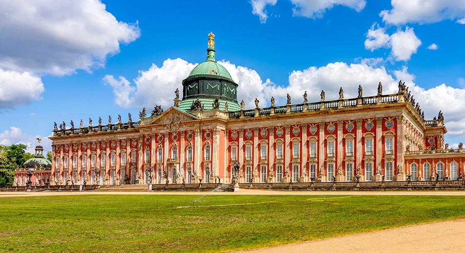 Palais de Sanssouci et promenade à Potsdam