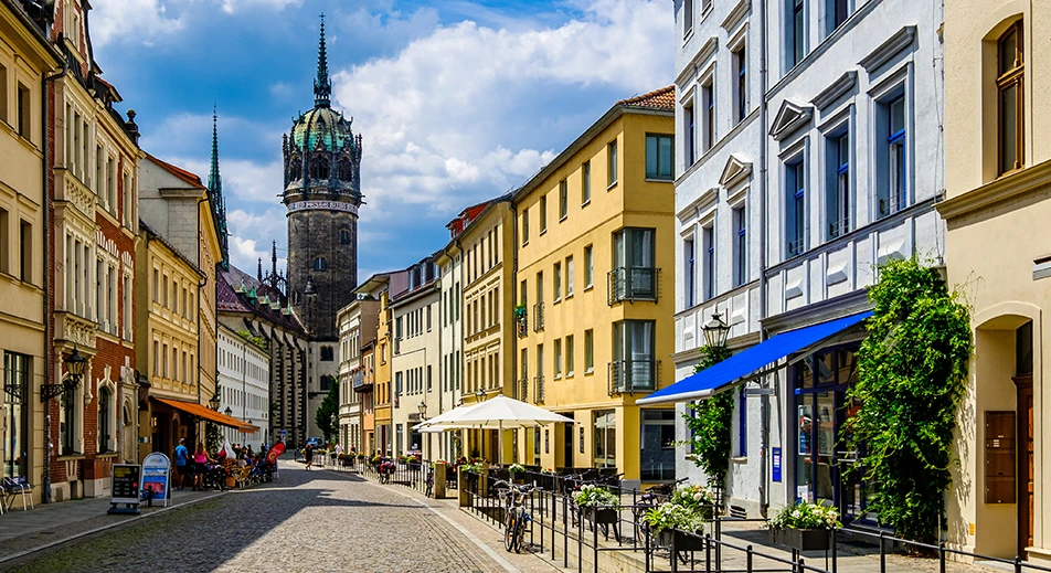 Visite à pied de Wittenberg