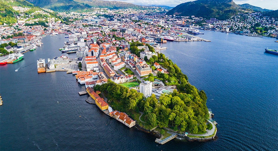 Visite de Bergen