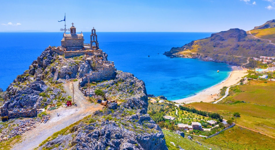 Mountain Rethymnon Villages, a Gorge, and Damnoni Sandy Beach