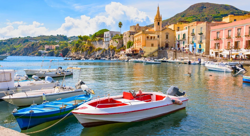 Visite de la ville de Lipari